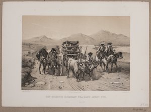 Don Quijote hazautazása második vonatáról.