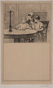 Bevezetés a Chr. Winther és M. Rørbye, "25 kép kisgyermekeknek" alkotó: Johan Adolph Kittendorff