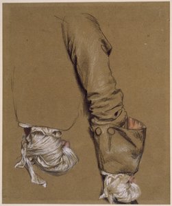 Kar és bekötözött kéz alkotó: Adolph Menzel