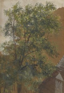 Kilátás a Marienstraße 22. szám alatti stúdiójának udvari ablakából alkotó: Adolph Menzel