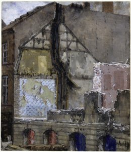 A romos ház, a „Gyerekalbum” című műből alkotó: Adolph Menzel