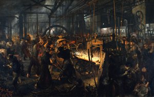 Hengermű (Modern küklopszok) alkotó: Adolph Menzel