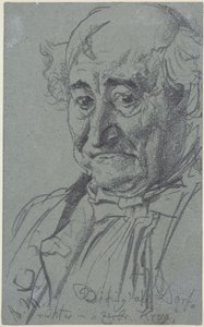 Heinrich von Kleist, A törött kancsó: Theodor Döring színész Adam, a falubíró szerepében alkotó: Adolph Menzel