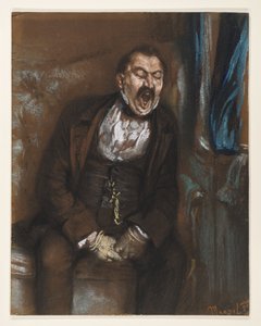 Úr egy vasúti fülkében alkotó: Adolph Menzel