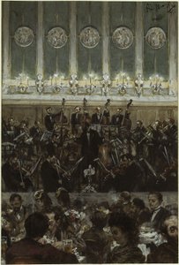 Koncert Bilse-ben alkotó: Adolph Menzel
