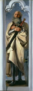 Brunswicki Luther Luder, a Német Lovagrend nagymestere, 1846. alkotó: Adolph Menzel