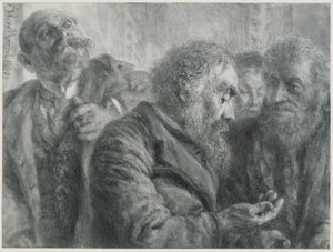 Négy öregember alkotó: Adolph Menzel