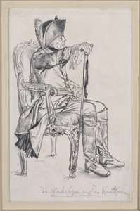 II. Frigyes viaszszobra (Schadow által kiegészített szobor) a Királyi Műtár számára alkotó: Adolph Menzel