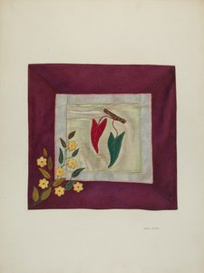 Applikált takarórészlet, 1941.