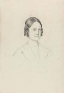 A művész felesége, Johanne Tidemand alkotó: Adolph Tidemand