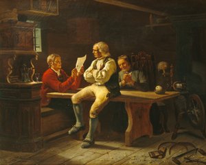 Levél Amerikából alkotó: Adolph Tidemand
