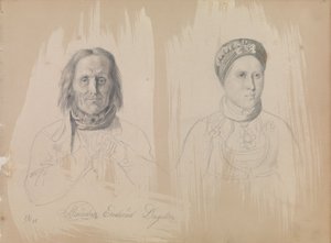 Pål Knutsen Enderud, Uvdal és egy nő alkotó: Adolph Tidemand