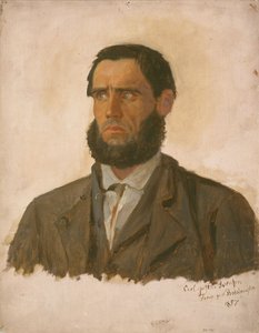 Carl Gustav Svendsen fogoly portréja alkotó: Adolph Tidemand