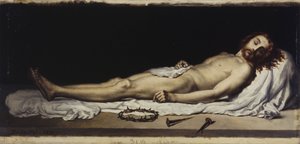 Malakoff templomának vázlata: Le Christ mort alkotó: Adolphe Henri Dubasty