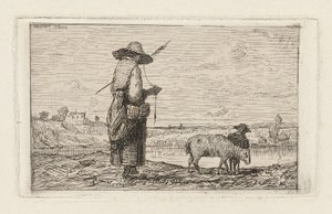 Pásztorlány alkotó: Adolphe Appian