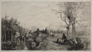 A patak partja Rossillonban, 1867.