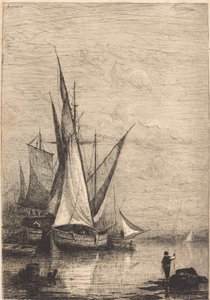Genova kikötője alkotó: Adolphe Appian