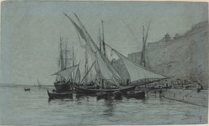 A monacói kikötő alkotó: Adolphe Appian