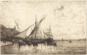 Monaco kikötője alkotó: Adolphe Appian