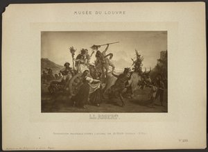 [Visszatérés a Madonna dell’Arco ünnepéről – Robert festménye, Louvre Múzeum] alkotó: Adolphe Braun