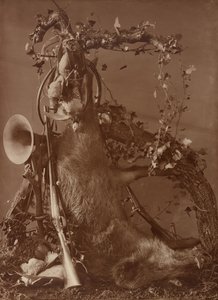 [Vadászjelenet csendélet] alkotó: Adolphe Braun