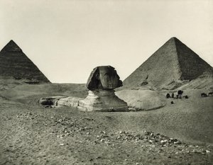 A Szfinx és a piramisok alkotó: Adolphe Braun