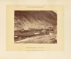 Gotthard-vasút: Göschenen telepítési rendszer