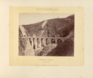 Gotthard-vasút: Piantorino viadukt (befejezés után)