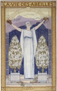 A méhek élete: allegória – A. Giraudon rajza alkotó: Adolphe Giraudon
