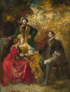 Beszélgetési darab, c. 1880