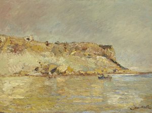 Tengerparti hegyek alkotó: Adolphe Joseph Thomas Monticelli