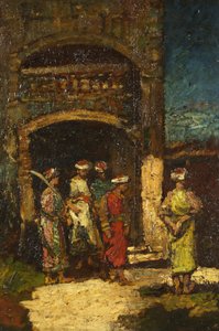 The Executioner, 1860-80 körül (olaj, panel)