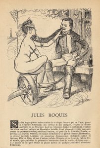 Napjaink emberei, 411. szám, Adolphe dit Willette (1857-1926) illusztrációja: Press, Le Courrier Français, Roques Jules (19-20. század) alkotó: Adolphe Leon Willette