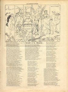The Courier francais, Satirique en B & B alkotó: Adolphe Leon Willette