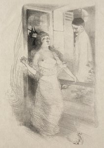 Pierrot alkotó: Adolphe Léon Willett