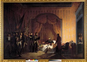Első olaszországi hadjárat (1796-1797): „” Napóleon Bonaparte (1769-1821) Millesimo-ban átvette a montenotte-i csatában és Cossaria elfoglalásában felvett osztrák zászlókat, amelyeket Marmont és Jean Andoche Junot (Jean-Andoche) tábornok mutatott be ( 1771