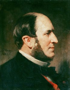 Georges Eugene Haussmann báró (1809-91) 1867 alkotó: Adolphe Yvon