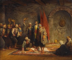 Rifai szufi szertartás, Yvon, Adolphe