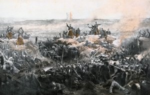 Malakoff elfoglalása a francia hadsereg által, 1855 alkotó: Adolphe Yvon
