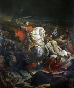 A kulikovói csata (1849) alkotó: Adolphe Yvon