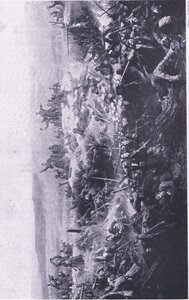 A Malakoff elfoglalása a franciáktól, illusztráció a brit szárazföldi és tengeri csatákból, 1915 alkotó: Adolphe Yvon