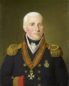 Gerrit Verdooren (1757-1824) admirális portréja