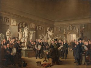 A Felix Meritis Társaság Szoborgalériája alkotó: Adriaan de Lelie
