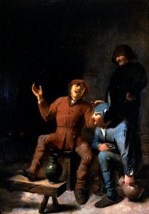 Francia: La Chanson à boire Énekesek alkotó: Adriaen Brouwer