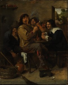 A dohányosok alkotó: Adriaen Brouwer