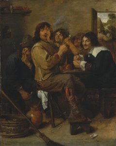 A dohányosok, 1636 körül