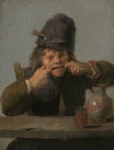Fiatalok arcképes, c. 16321635. alkotó: Adriaen Brouwer