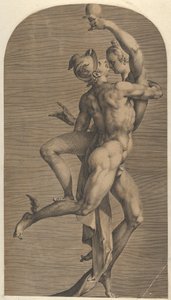 Mercury Aducting Psyche, kb. 1621. alkotó: Adriaen Collaert