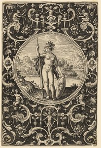 Minerva alkotó: Adriaen Collaert