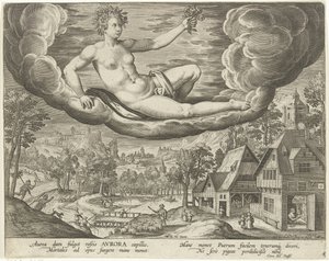 Reggel The Four Times of the Day (sorozat címe) alkotó: Adriaen Collaert